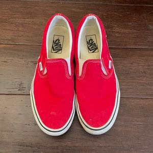 Red vans